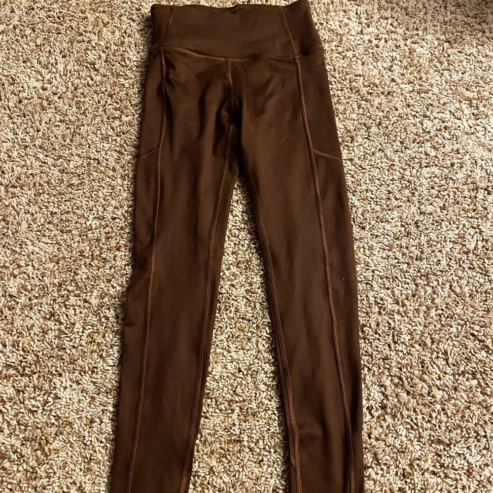 Victoria Secret Brown Workout Leggings